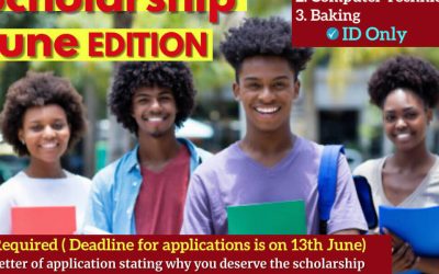 Scholarships, June Edition 5 sensei scholarships